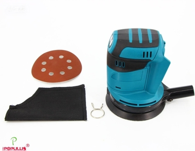 Ipopulus 21V Brushless Motor Orbital Sander Power Tools Power Drills Variable Speed Wood Working Sanding Machine