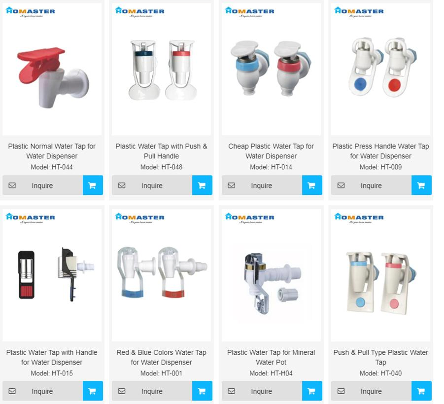 Safety Design Electroplated Water Dispenser Tap with Child Lock (HT-010)