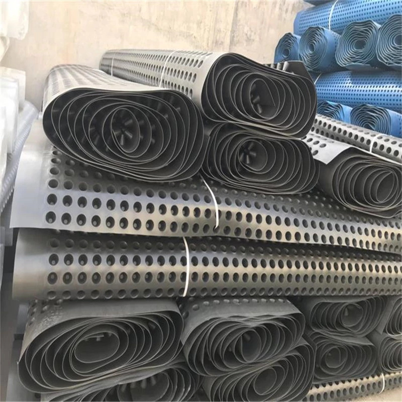 HDPE LDPE Plastic Dimpled Waterproofing Drainage Board for Roof Garden