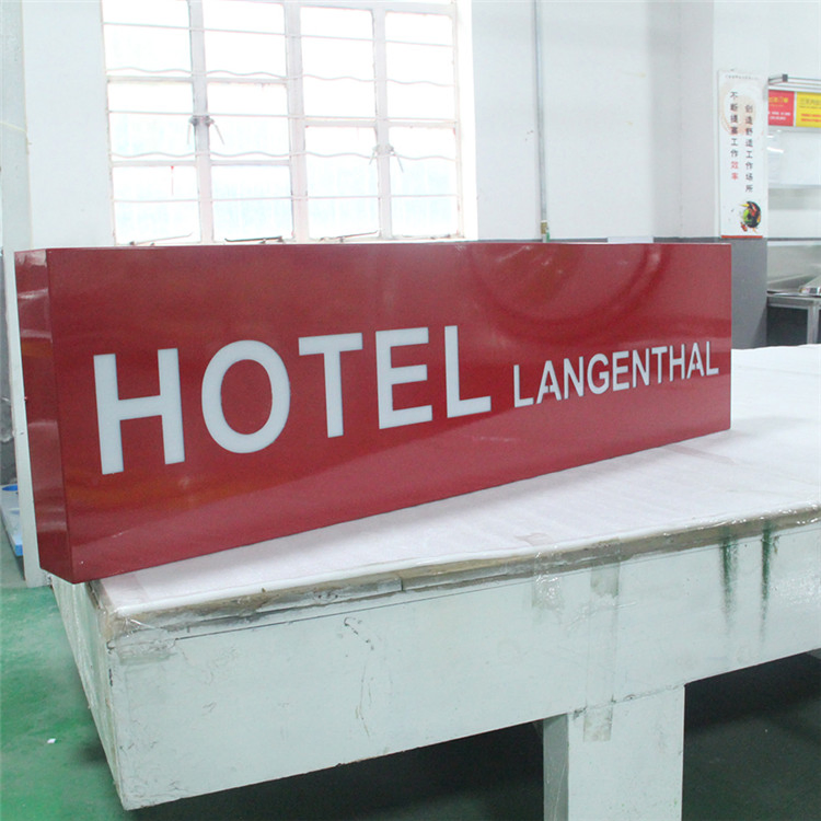 Outdoor Customized LED Acrylic Stainless Steel Billboard for Advertising