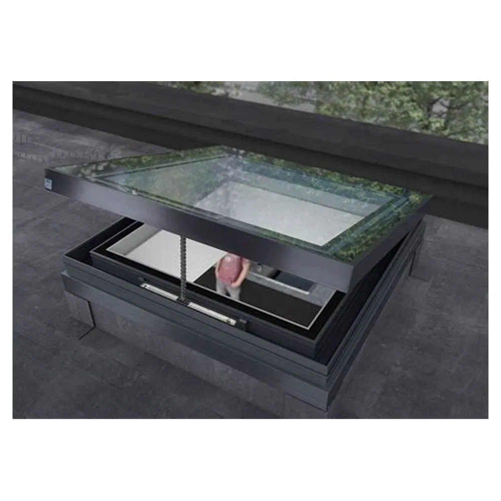 Custom Thermal Break Aluminum Ceiling Electric Skylight