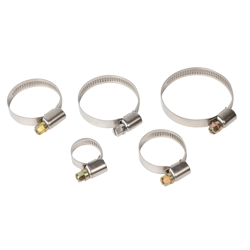 German Type Clamp with Welding Point DIN 3017 9mm Bandwidth 170-190mm