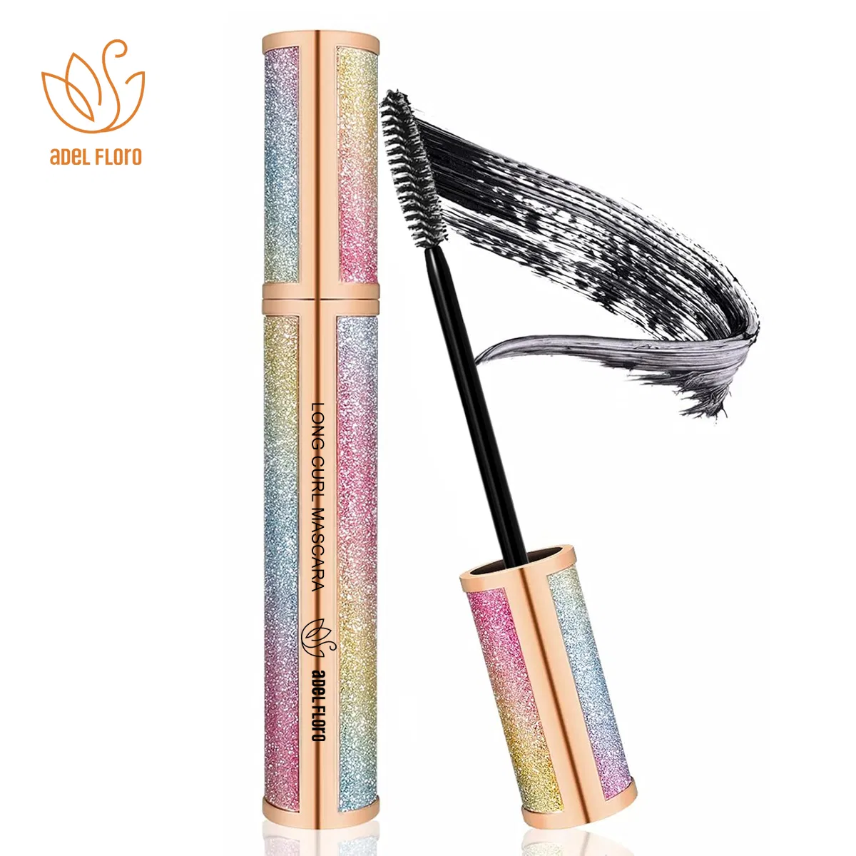 Waterproof Hypoallergenic Extension Lengthening Curling Eyelash 4D Fiber Mascara Makeup