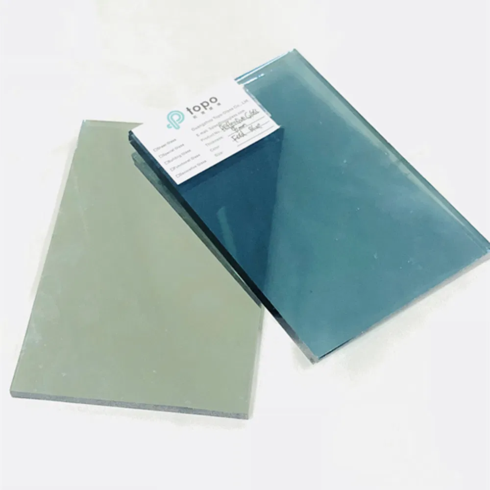 4.7mm, 5mm, 6mm, 8mm, 10mm Dark Blue Reflective Glass for Home Decoration (R-MB)