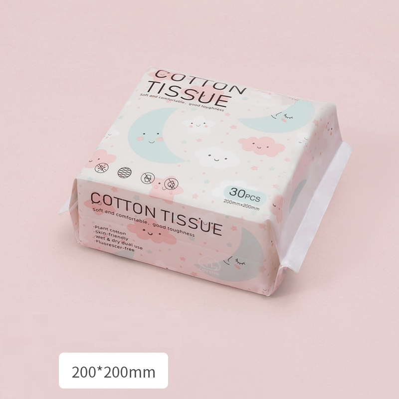 OEM Disposable Dry Facial Cleaning Towel for Baby Care