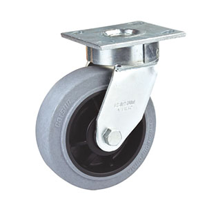200mm 8 Inches Heavy Duty Swivel Conductive Wheel Castor (with nylon total brake)