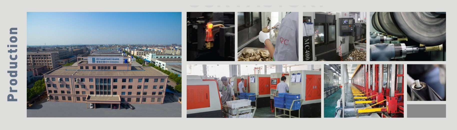 Straight Pipe Wall Mounted Sink Mixer Kitchen Mixer (FT53-32)