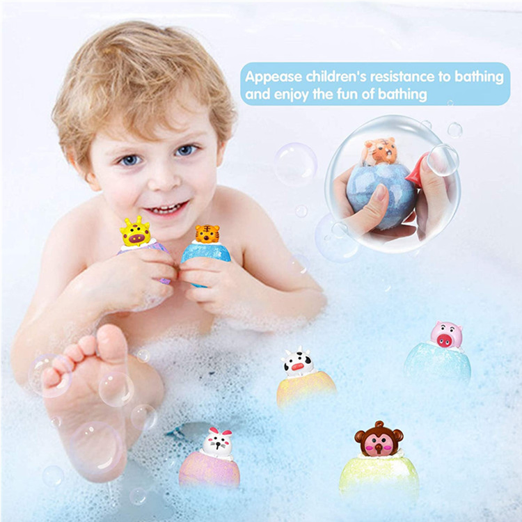 OEM Handmade Organic Natural Fizzy Kids Bath Bombs