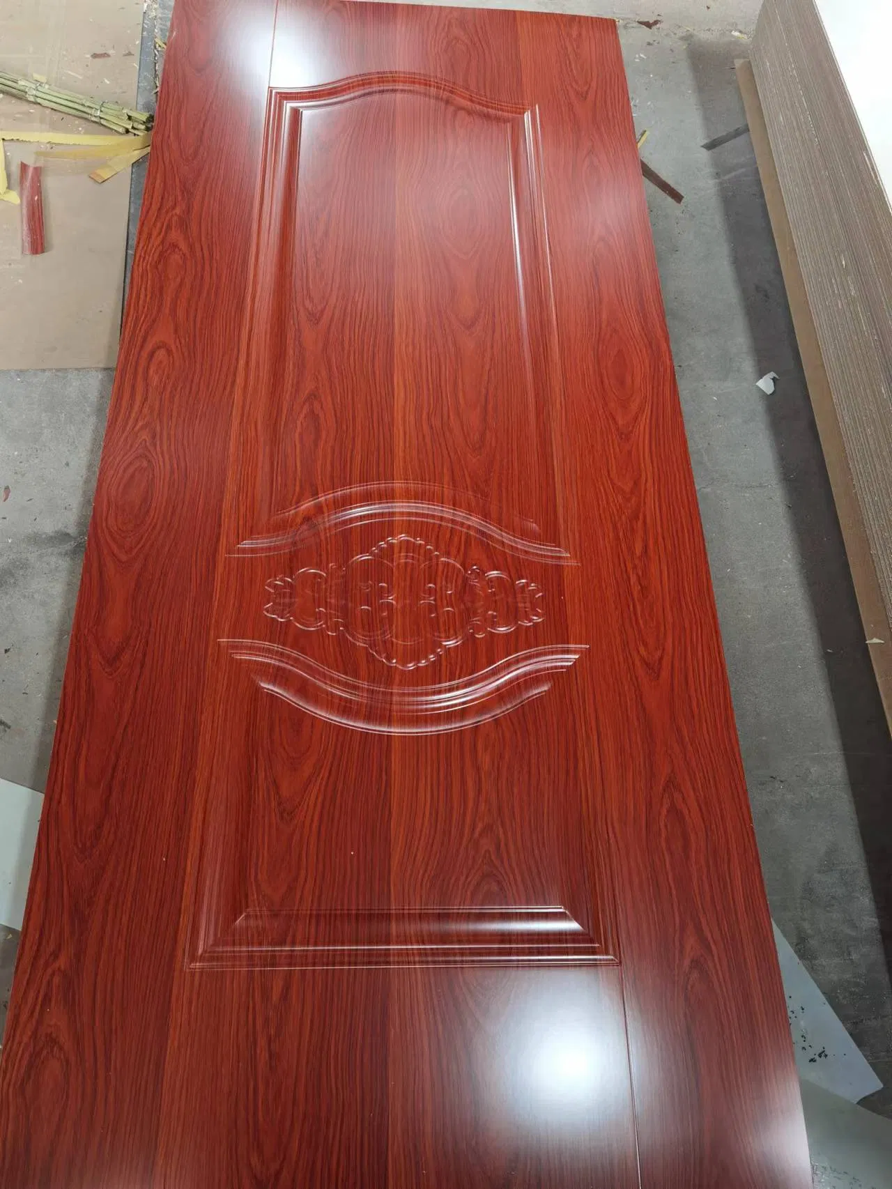 China Melamine HDF Door Skin with Cheap Price