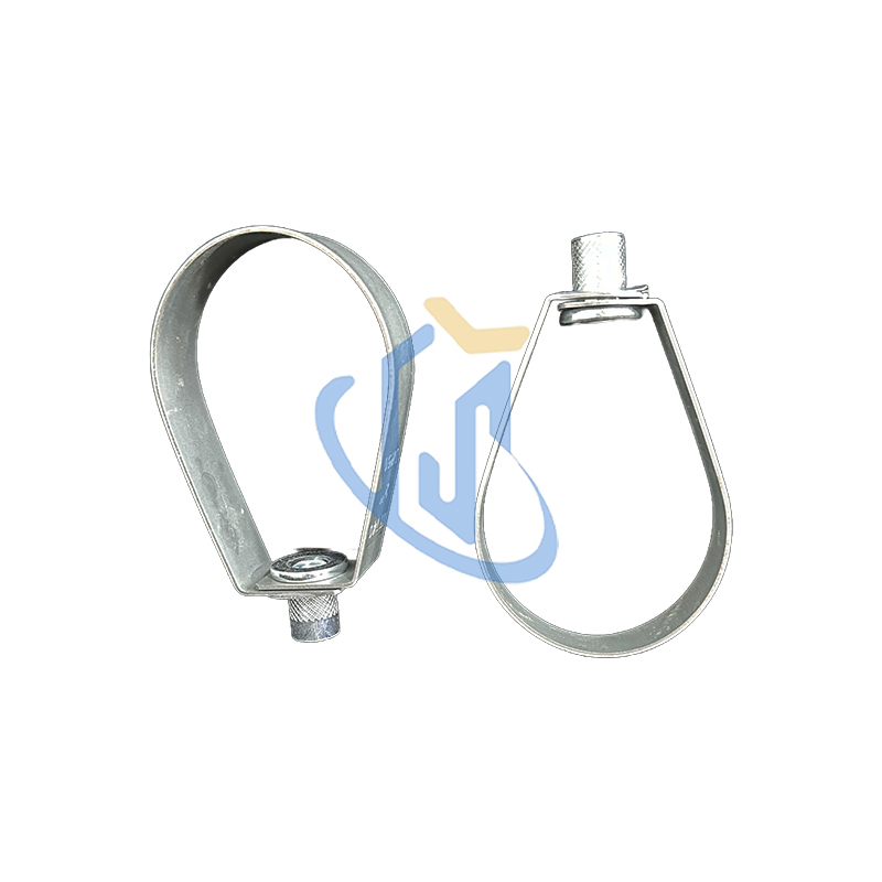 Factory Customize Smooth Metal Surface Pear Shape Gas/Water Tube Loop Hanger