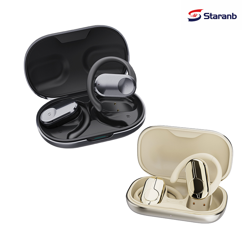 Беспроводные наушники OWS с шумоподавлением и крючками