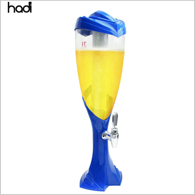 Wholesale Restaurant Supply Cheap Price Table Top Portable Draft Beer Dispenser Backpack Commercial Red Beer Dispenser Tower