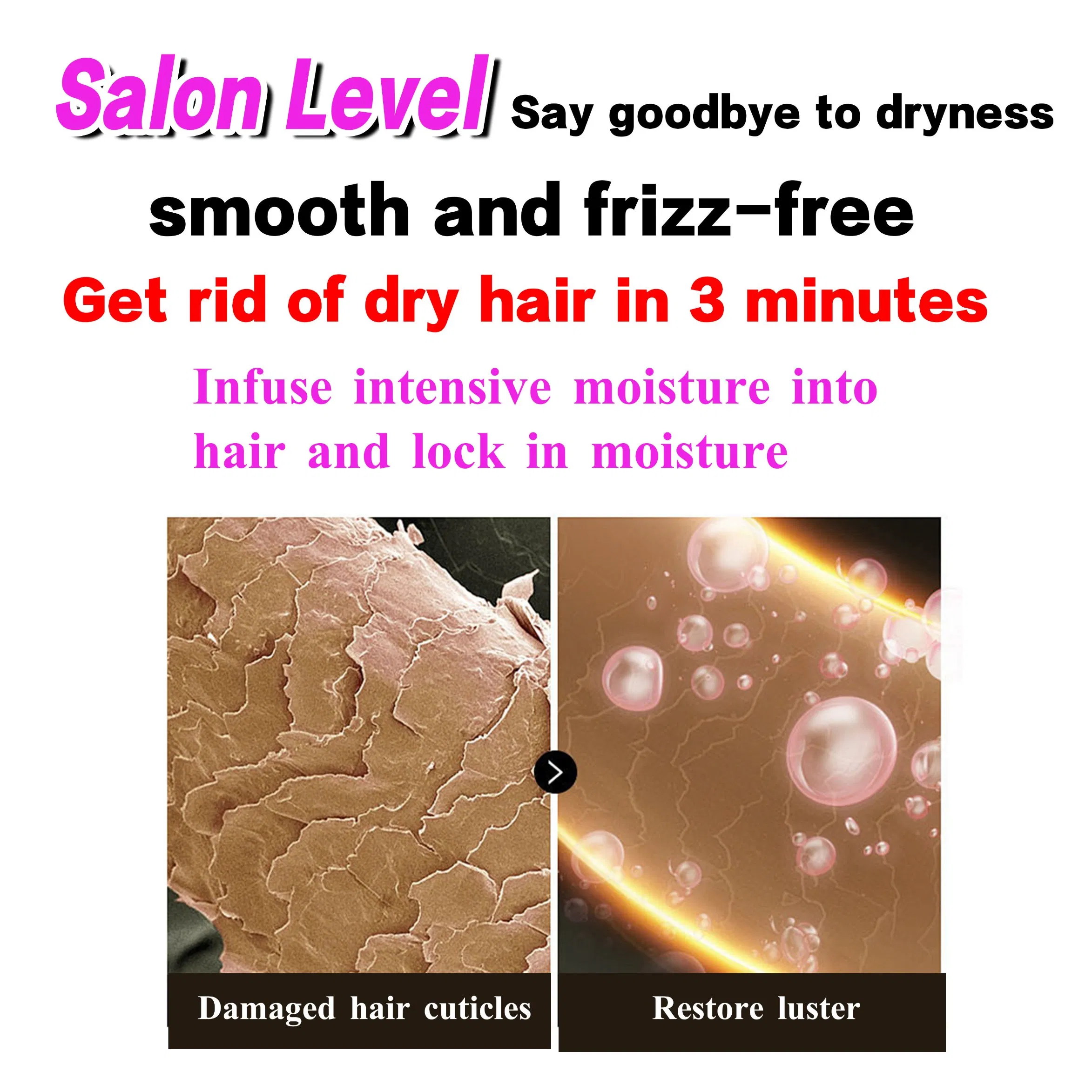 Roushun Intensive Hair Repair Treatment - Deep Nourish for Damaged Hair