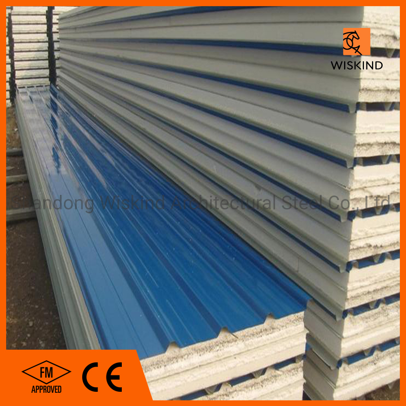 CE and FM Certificate Approval a Class EPS Sandwich Panel for Wall and Roof