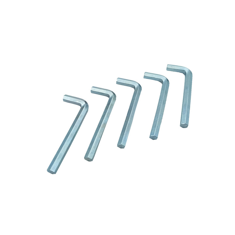 Nickel Plated Hex Wrench with Flat End 1.5 to 19mm Screw Nut Fasteners Spanner Hand Tools Manufacturer Allen Key