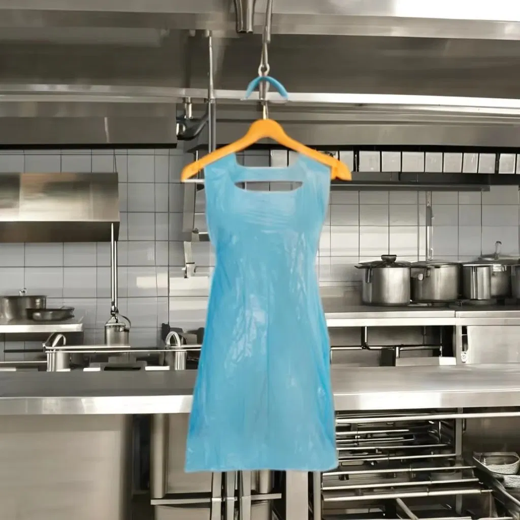 Disposable Polyethylene Protective Apron Household Kitchen