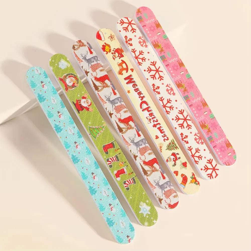 Grit 80/100/120/150/180/240 Double Sided Nails Care File Wholesale Nail Art Buffer Manicure Tool