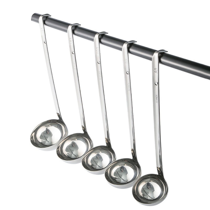 Wholesale Stainless-Steel Coffee Measuring Spoon Large Soup Spoon with Handle