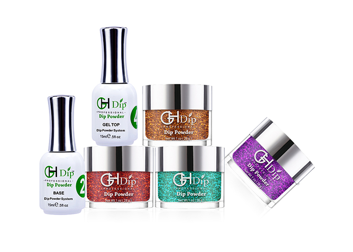 Customized Glitter Acrylic Nail Powder, Used Acrylic Powder Decoration Nail