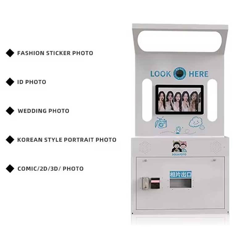 Автоматическая фото-будка Selfie Kiosk с принтером