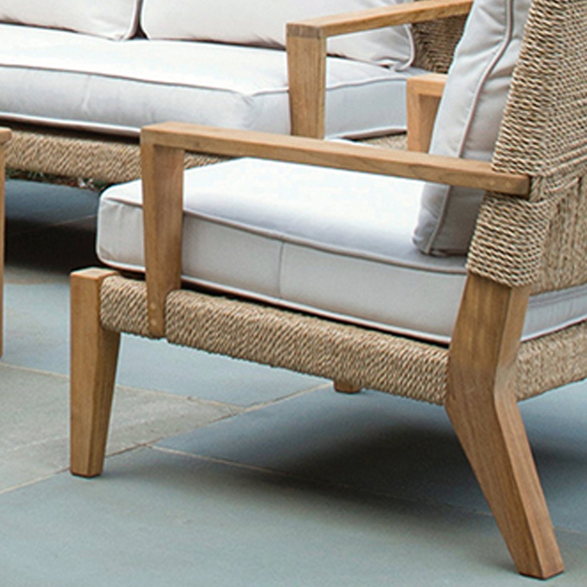 Диваны садовые массив тика для патио