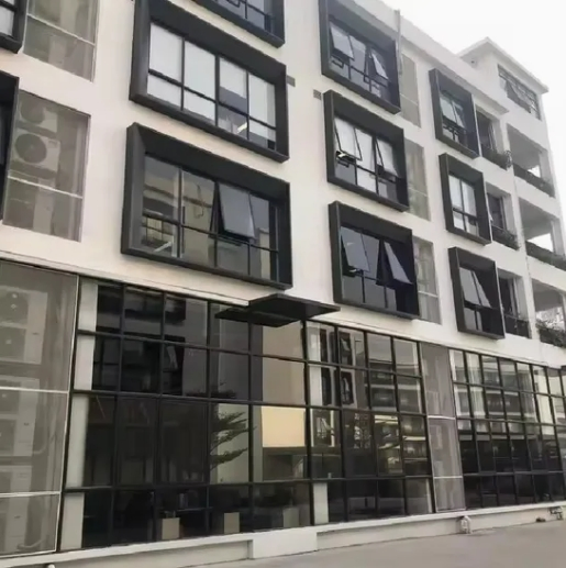 Point-Supported Glass Facade Curtain Wall Engineering System