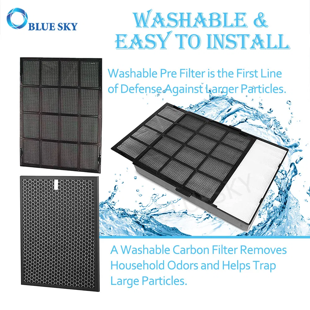 Replacement HEPA Filter B 114190 Compatible with Winix Air Purifier 9500 U300 P300 Wac9000 Wac9500