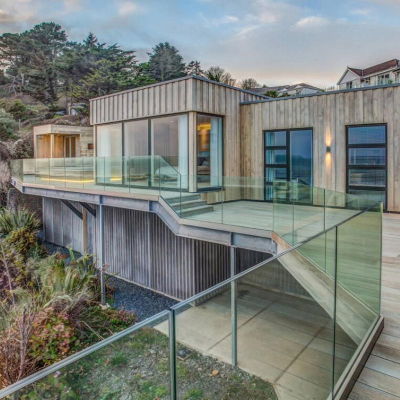 Custom 6.38mm 8.76mm Vidrio Laminado Clear Tinted PVB Float Glass /Tempered Laminated Glass for Building Window Railing