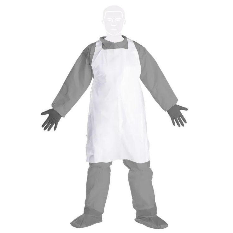 Hospital Disposable PE Surgical Apron for Medical