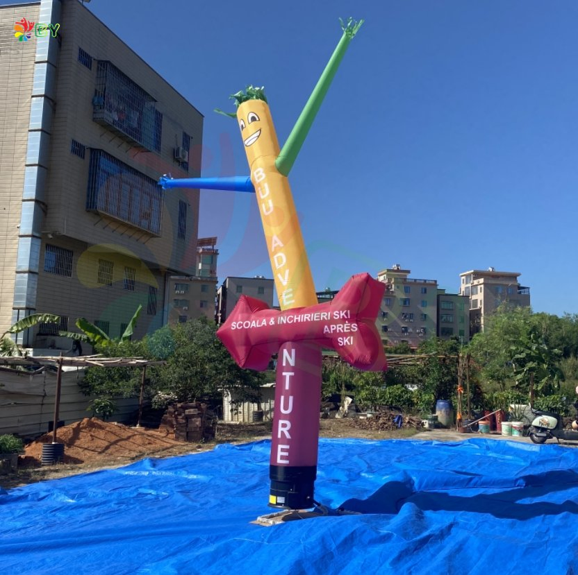Outdoor Inflatable Tube for Car Wash Air Dancer Advertising Inflatables