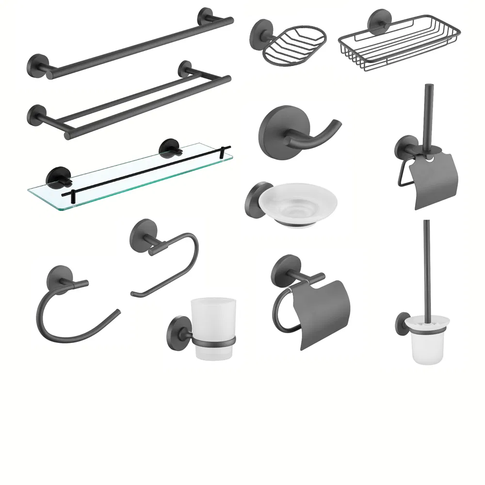 Настенное кольцо для полотенца хром, цинковый сплав