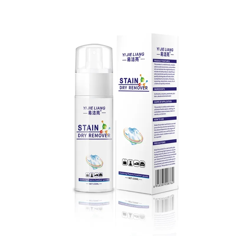Stubborn Stain Cleaner Clothes Stain Remover Spray Grease Removal