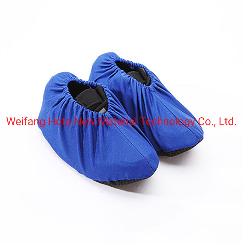 Disposable Waterproof Shoe Covers Anti-Slip CPE Overshoes
