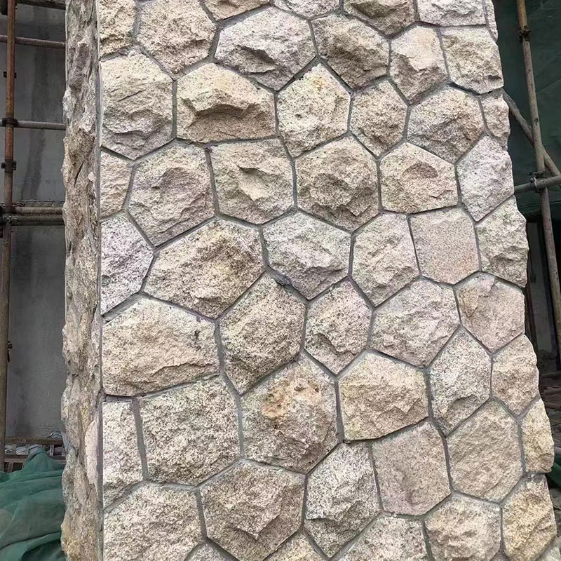 Manufacture Cheap Slab G682 Paving Stone Rusty Rust Yellow Granite for Outdoor Wall and Floor