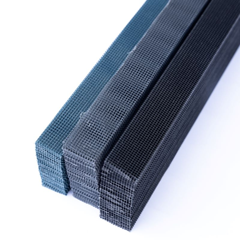 Square Mesh 2.90m Height Polyester Pleated Insect Screen Mesh Waterproof Net