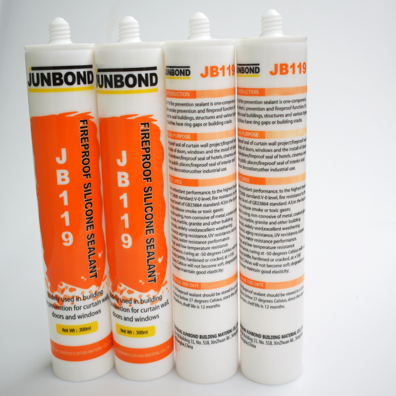 Factory Direct Supply Dry Quickly High Quality Fireproof Silicone Sealant