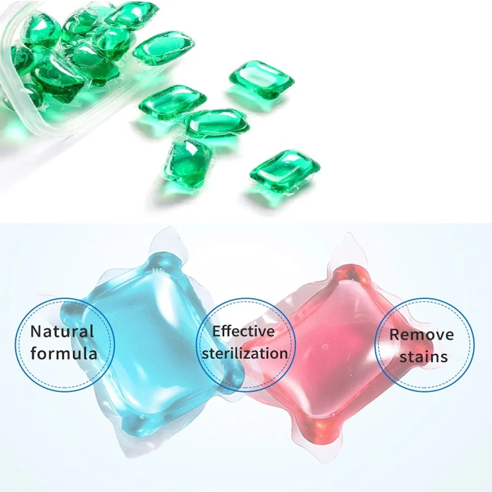 Bulk Eco Friendly Single Dose Laundry Washing Pods Liquid Laundry Capsules Detergent for Clothes