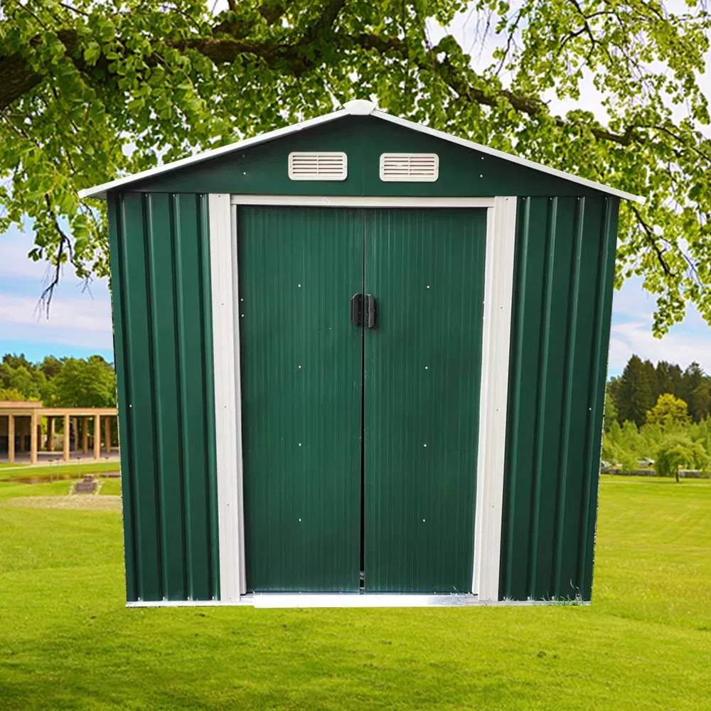 Wholesale 6X4 Feef Steel Garden Storage House Tool Metal Shed Outdoor Waterproof