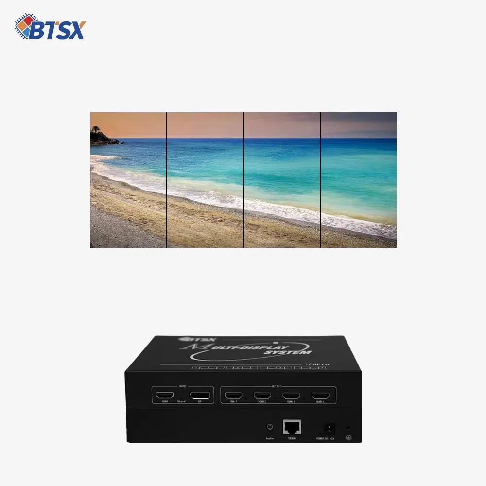 Разветвитель HDMI 1x4 4K60 для мультиэкрана