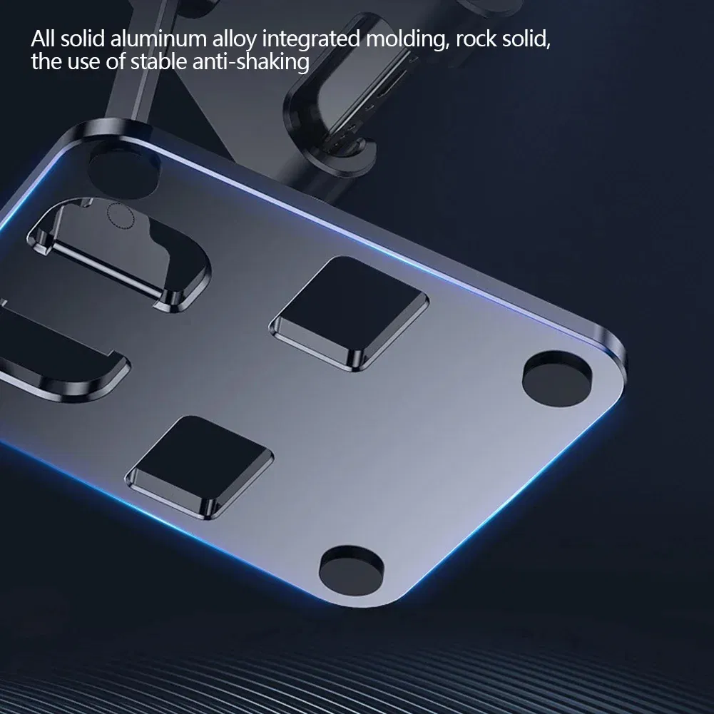 Adjustable Tablet Stand iPad Cell Phone Holder for Desk Aluminum Alloy