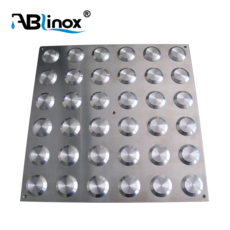 Stainless Steel Warning Tactile/Anti-Slip Stud/Tactile Paving Non-Slip Blind Guide Brick Road Safety Tactile Indicator