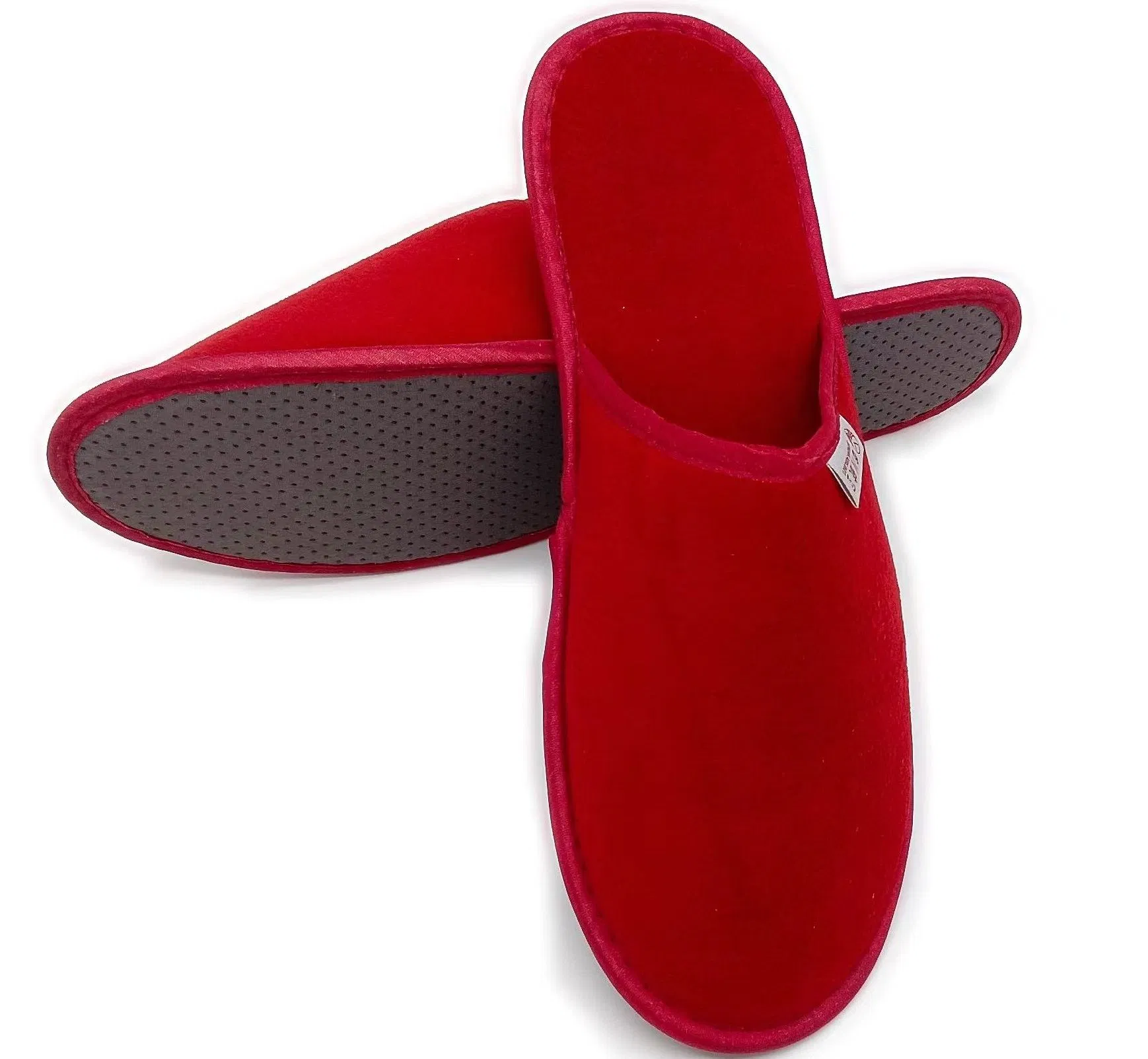 Hotel Airline Wedding Customized Slippers Wholesale Eco-Friendly Washable Disposable Hotel SPA Slippers Travel Velvet Portable Slippers Anti Slip Outsole