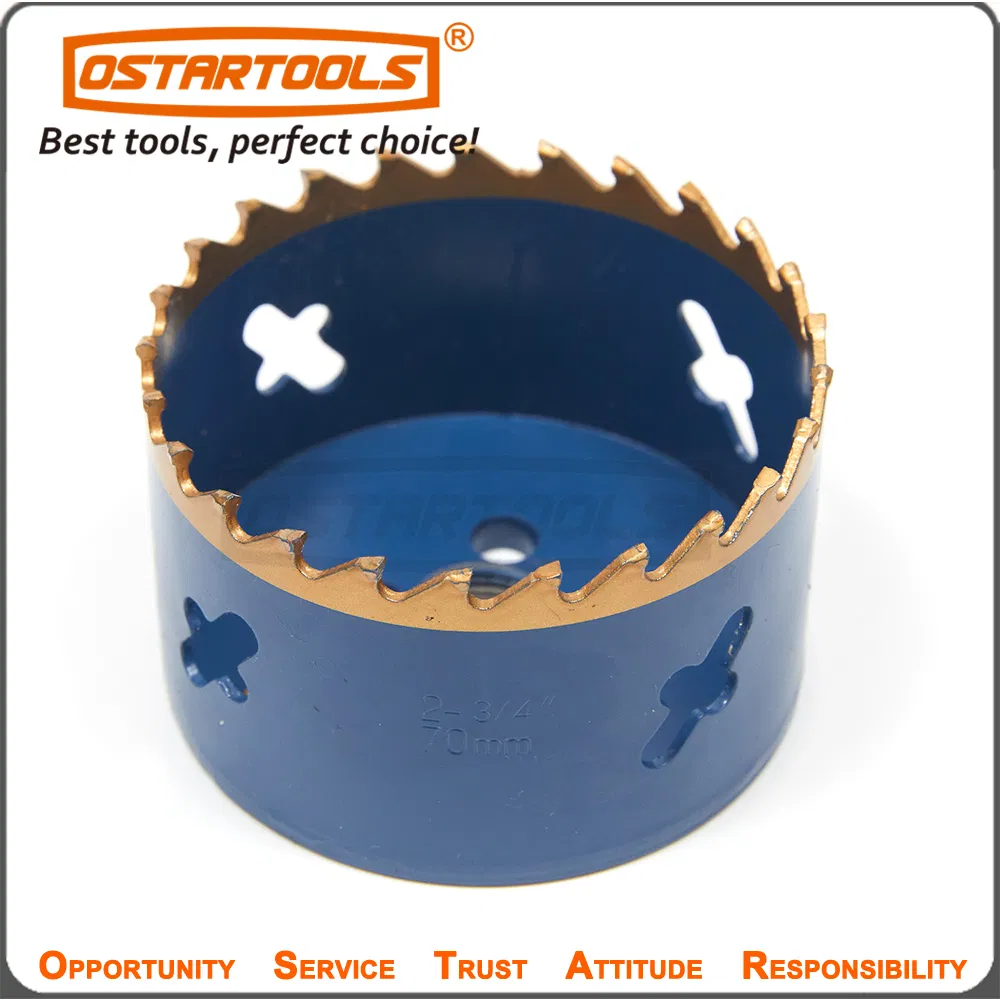 Premium Heavy Duty Carbide Tipped Hole Saw for Metalwork