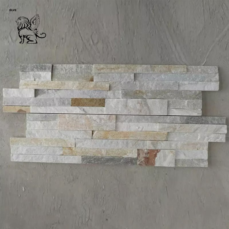 House Building Decoration 3D Natural Stone Veneer Slate Culture Stone Cladding Exterior Wall Panel Wholesale