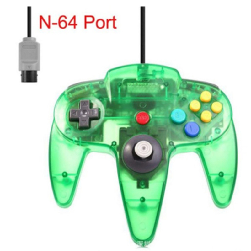 Ретро джойстик для N64 с цветным дизайном
