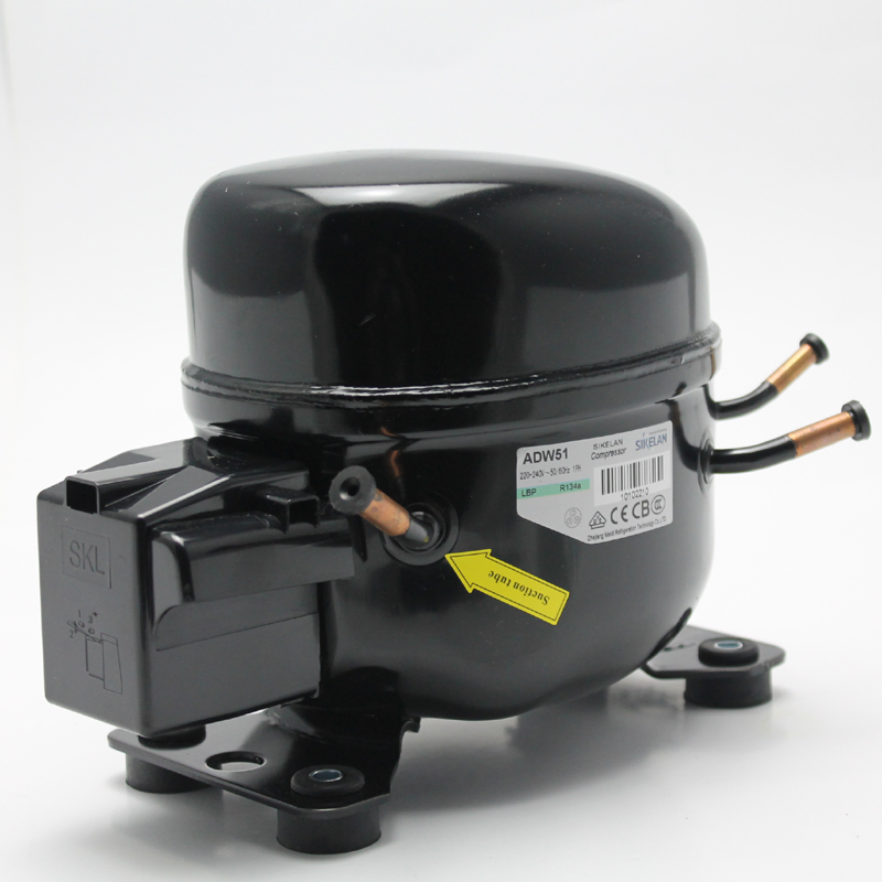 Ice Maker Hermetic AC Compressor with Adw51 220V, Lbp, 1/6HP