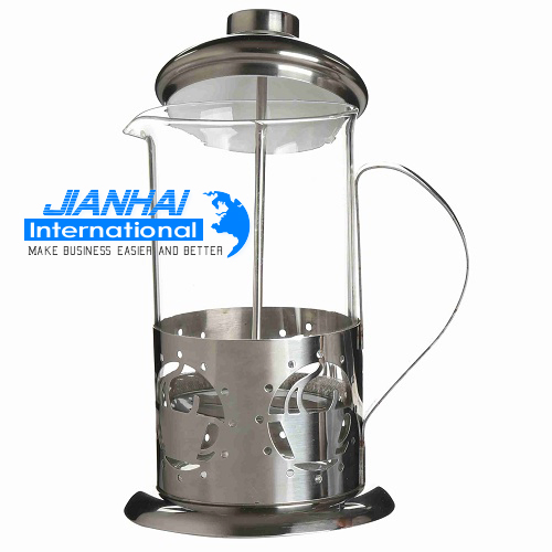 Coffee Maker Glassware French Press Set with Pot and Cup