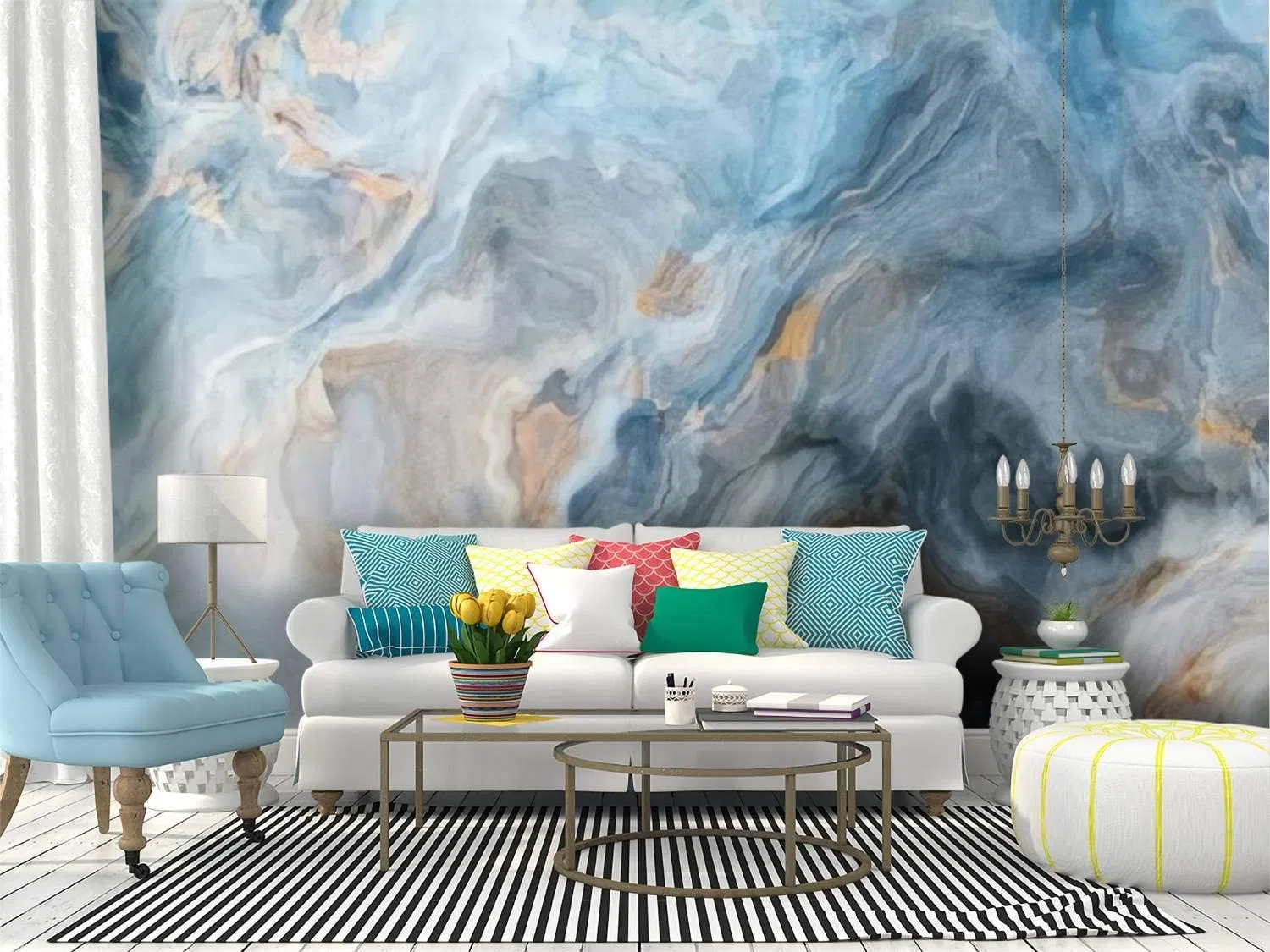 Mural Posters Home Covering Interior Film Wallpaper