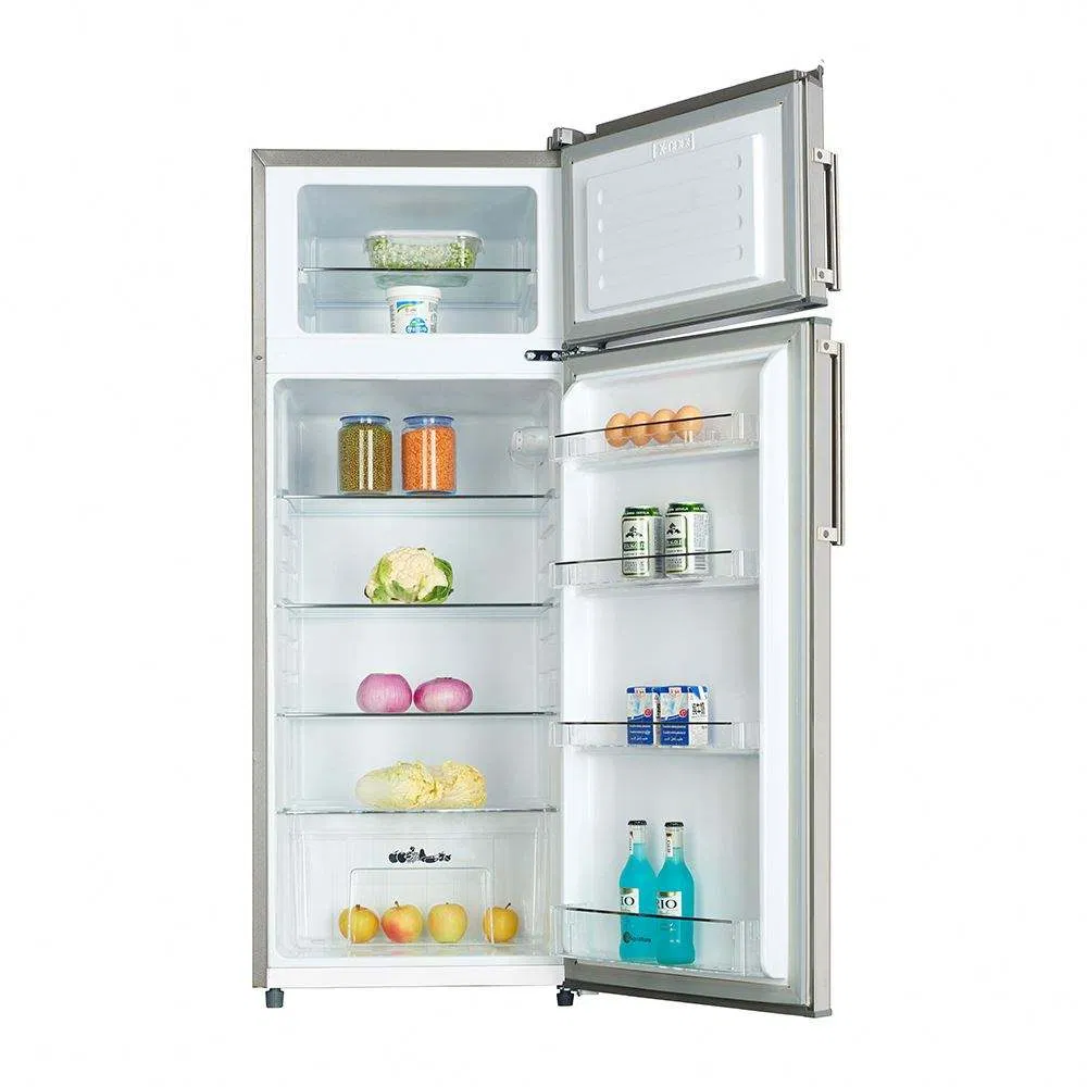 212L Big Capacity Double Door Fridge Refrigerator Double Door Refrigerator with Freezer