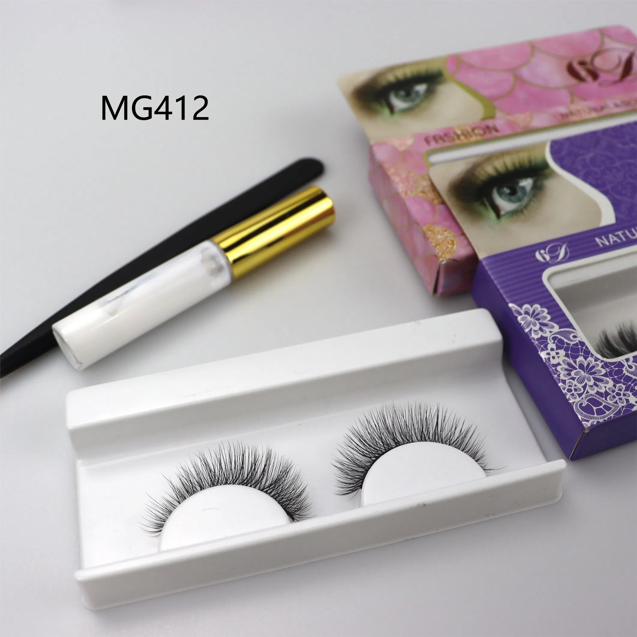 Make up Vendor Human Hair Eyelash Mink Eye Lash Wholsale Strips Eyelashes